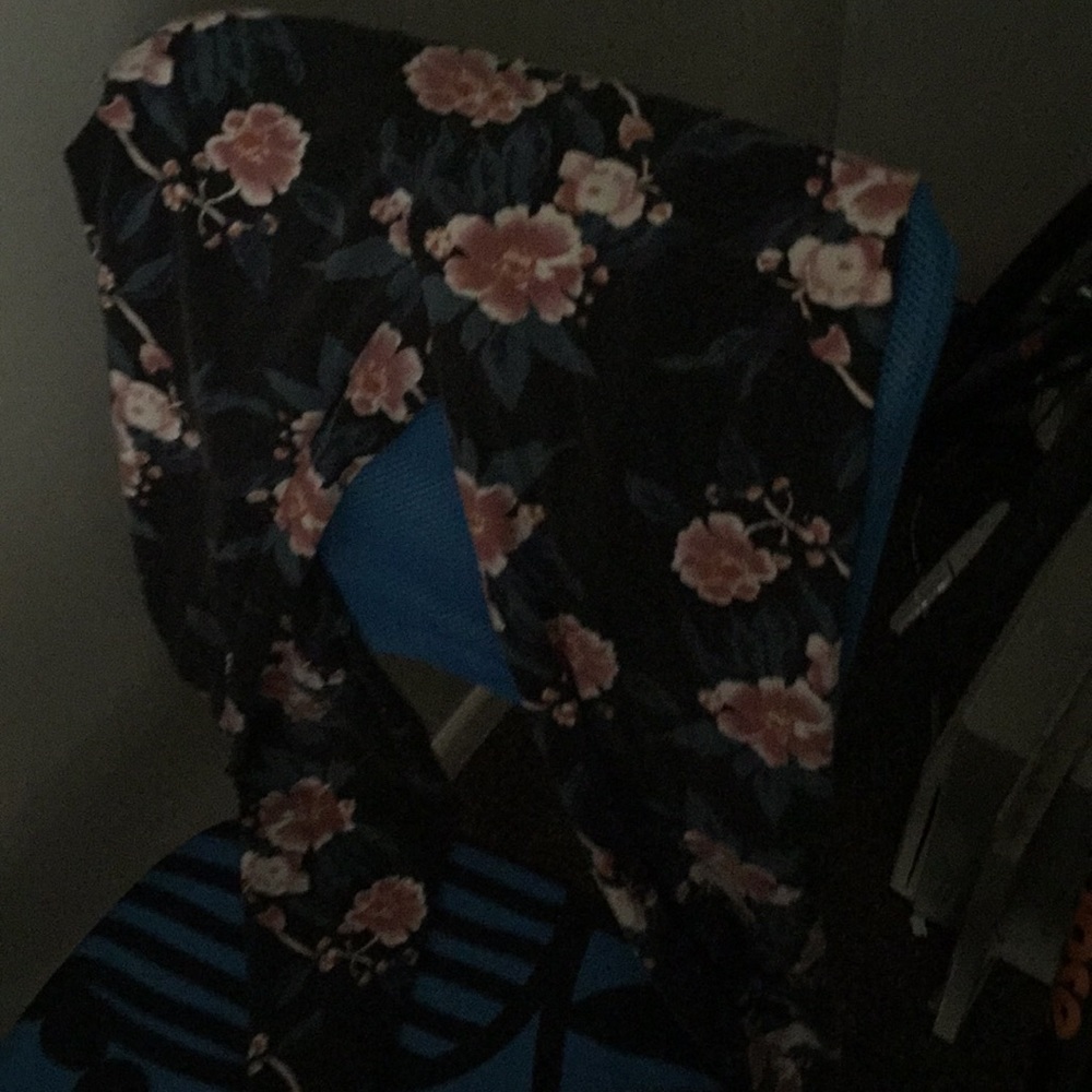 Floral print leggings